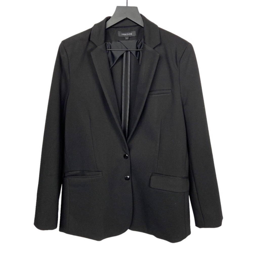 Evereve Jamison Blazer Black Women’s Cotton Spandex
Blend Stretch Size XS